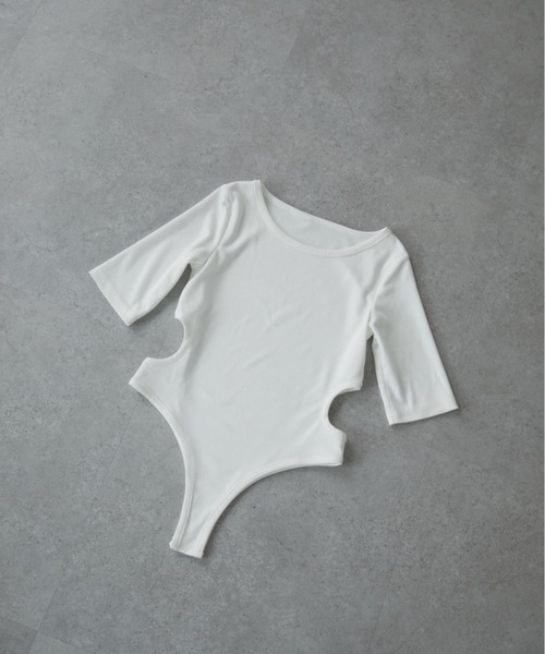 DRWCYS(ドロシーズ)の「カットアウトリブトップス(タンクトップ・レディース・グレー/ホワイト・FREE)」の21枚目の写真