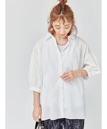 Lugnoncure | ゴム袖レギュラーシャツ(シャツ/ブラウス)