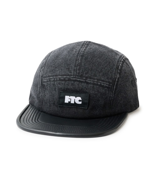 FTC（エフティーシー）の「DENIM CAMP CAP（キャップ・メンズ・インディゴブルー/ブラック・FREE）」の2枚目の写真