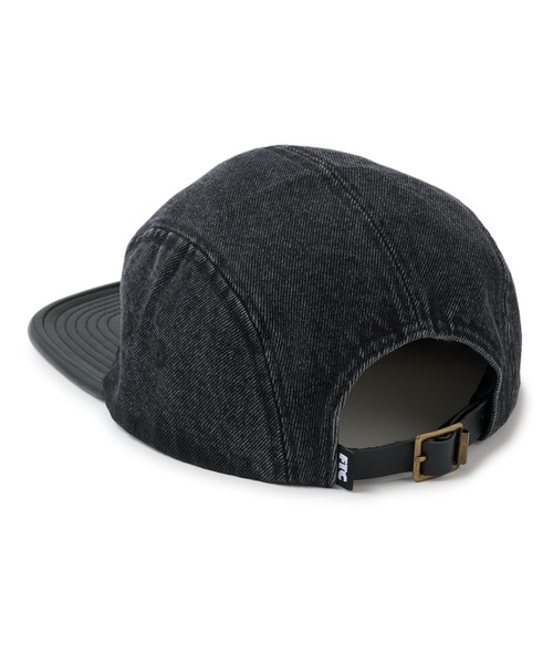FTC（エフティーシー）の「DENIM CAMP CAP（キャップ・メンズ・インディゴブルー/ブラック・FREE）」の3枚目の写真