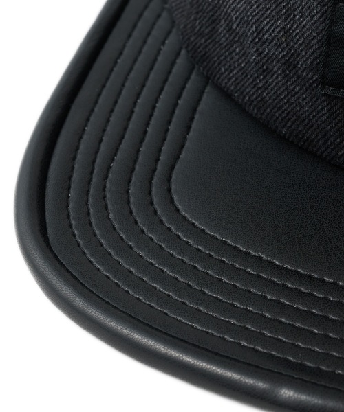 FTC（エフティーシー）の「DENIM CAMP CAP（キャップ・メンズ・インディゴブルー/ブラック・FREE）」の5枚目の写真