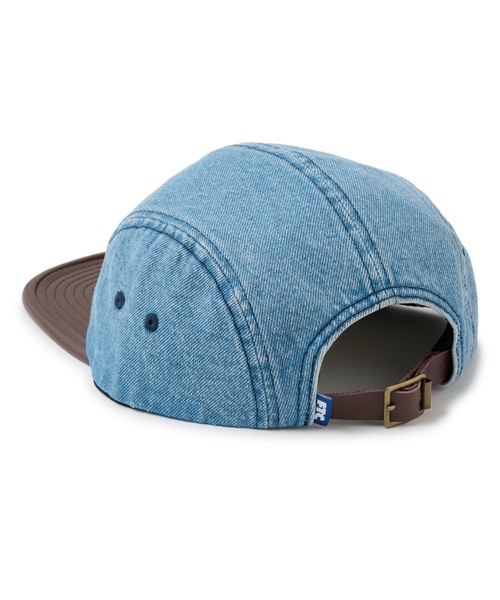 FTC（エフティーシー）の「DENIM CAMP CAP（キャップ・メンズ・インディゴブルー/ブラック・FREE）」の6枚目の写真