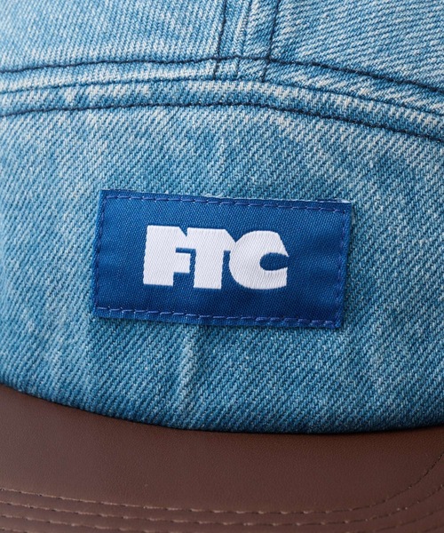FTC（エフティーシー）の「DENIM CAMP CAP（キャップ・メンズ・インディゴブルー/ブラック・FREE）」の7枚目の写真