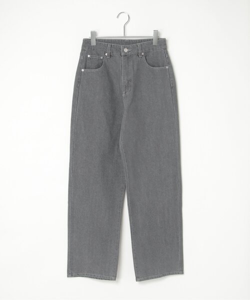 VENCEEXCHANGE（ヴァンスエクスチェンジ）の「12ozデニムローライズパンツ（デニムパンツ・レディース・ライトブルー/ブラック/グレー・M）」の5枚目の写真