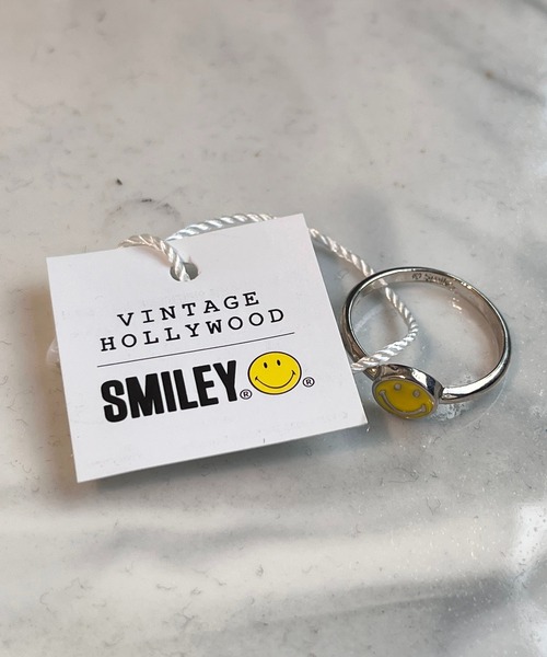 VINTAGE HOLLYWOOD(ビンテージハリウッド)の「●SMILE COLOR POINT RING(リング・レディース・ブラック/イエロー・19号/15号/11号/17号/10/16/14/13/18)」の4枚目の写真