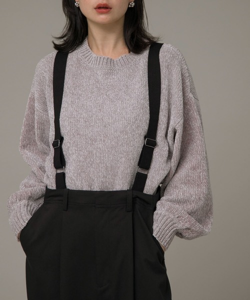 URBAN RESEARCH Sonny Label（アーバンリサーチサニーレーベル）の「モールヤーンニットプルオーバー（ニット/セーター・レディース・オフホワイト/グレー系その他/ミント/ブルー系その他・FREE）」の3枚目の写真