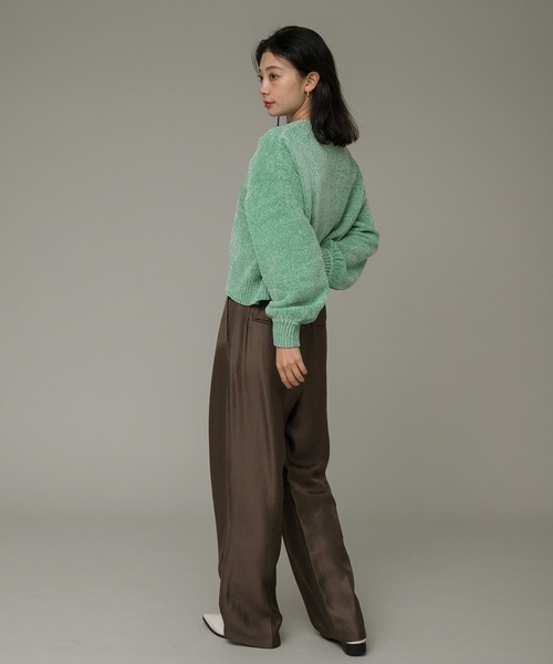 URBAN RESEARCH Sonny Label（アーバンリサーチサニーレーベル）の「モールヤーンニットプルオーバー（ニット/セーター・レディース・オフホワイト/グレー系その他/ミント/ブルー系その他・FREE）」の18枚目の写真