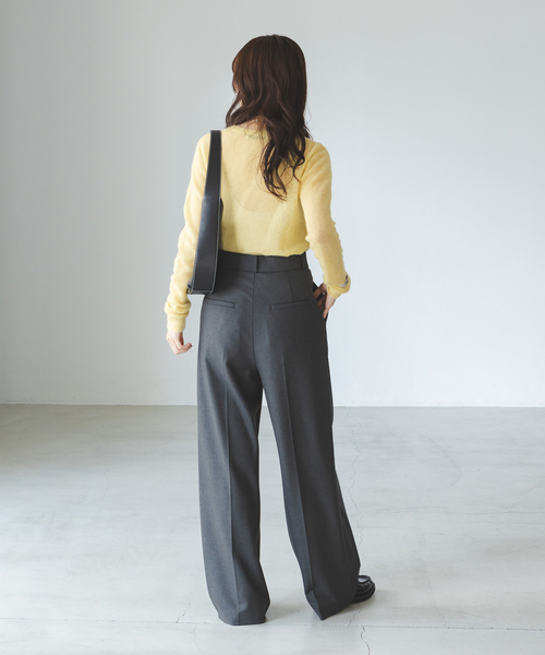 Noble（ノーブル）の「ファインアルパカウールシアーニット（ニット