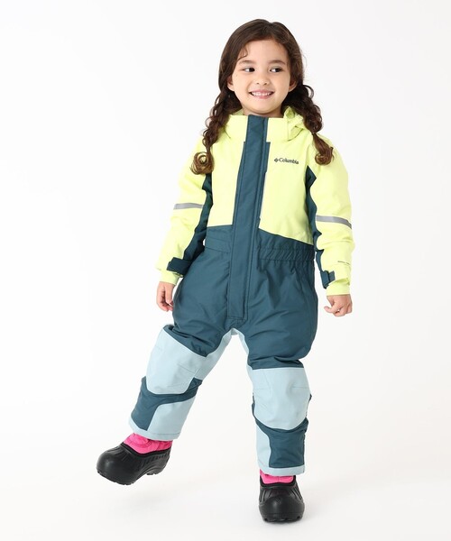 Columbia（コロンビア）の「防水 スキー Columbia／キッズ バガIII スーツ／コロンビア（つなぎ/オールインワン・キッズ・ブラック/レッド/ネイビー/パープル/ブルーグリーン/ラベンダー・90cm/100cm/110cm）」の3枚目の写真