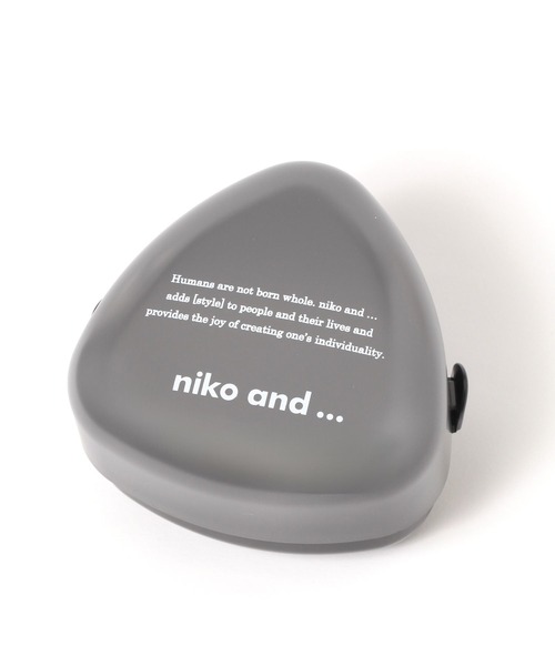 オリジナルニコロゴオニギリケースLサイズ（キッチンツール