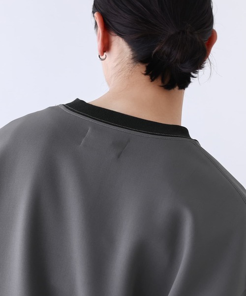 n'OrLABEL（ノアールレーベル）の「『リンガーロンT』（Tシャツ/カットソー・メンズ・グレー/ネイビー・L/M）」の14枚目の写真