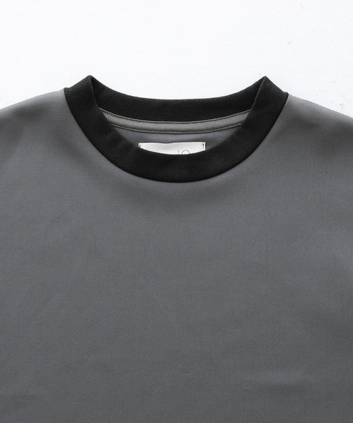 n'OrLABEL（ノアールレーベル）の「『リンガーロンT』（Tシャツ/カットソー・メンズ・グレー/ネイビー・L/M）」の9枚目の写真