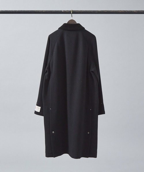 Traditional Weatherwear（トラディショナルウェザーウェア）の「【Traditional Weatherwear】NEW BARGATE / ツイード ステンカラーコート（ステンカラーコート・メンズ・ブラウン/グレー/ブラック・48/46）」の6枚目の写真