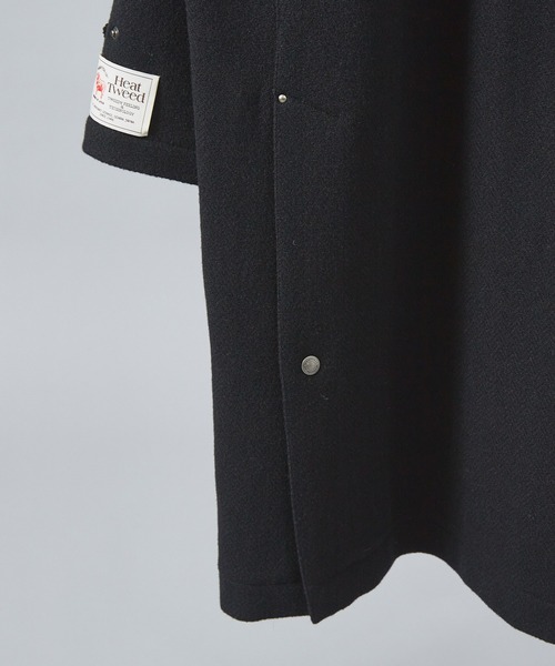 Traditional Weatherwear（トラディショナルウェザーウェア）の「【Traditional Weatherwear】NEW BARGATE / ツイード ステンカラーコート（ステンカラーコート・メンズ・ブラウン/グレー/ブラック・48/46）」の7枚目の写真