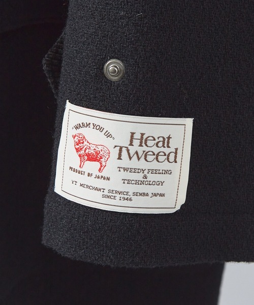 Traditional Weatherwear（トラディショナルウェザーウェア）の「【Traditional Weatherwear】NEW BARGATE / ツイード ステンカラーコート（ステンカラーコート・メンズ・ブラウン/グレー/ブラック・48/46）」の9枚目の写真