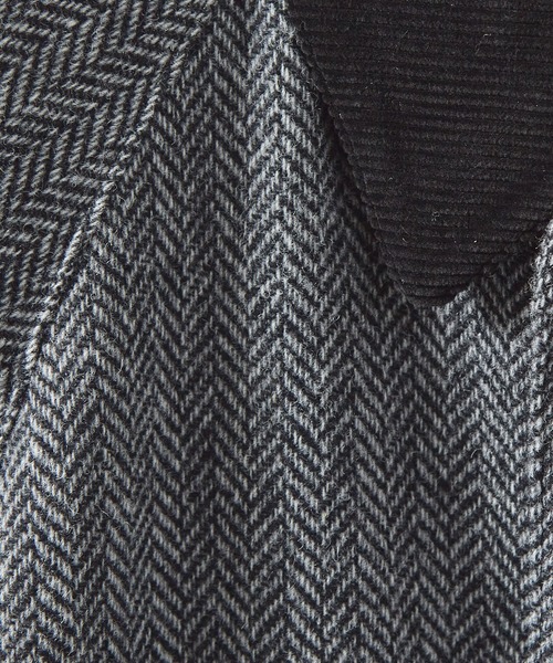 Traditional Weatherwear（トラディショナルウェザーウェア）の「【Traditional Weatherwear】NEW BARGATE / ツイード ステンカラーコート（ステンカラーコート・メンズ・ブラウン/グレー/ブラック・48/46）」の13枚目の写真