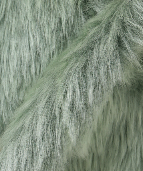 JANE SMITH / JOHN SMITH（ジェーンスミスジョンスミス）の「【JANE SMITH/ジェーンスミス】POLYESTER COLOR FUR SHORT VES：ベスト（ベスト・レディース・グリーン・38）」の15枚目の写真
