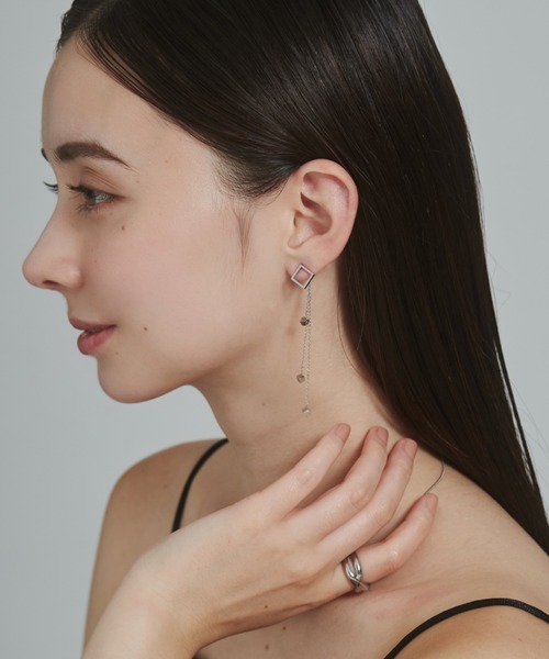 ciite' surgical stainless(シーテサージカルステンレス)の「【 金属アレルギー対応 】 モチーフロングピアス サージカルステンレス (両耳用)(ピアス(両耳用)・レディース・ゴールド・FREE)」の14枚目の写真