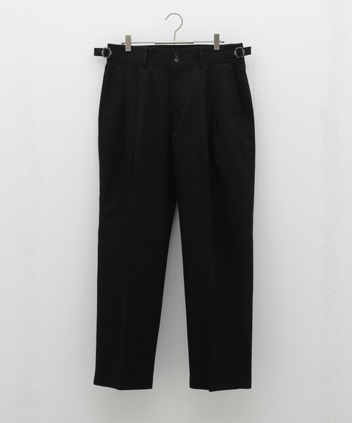 417 EDIFICE（フォーワンセブンエディフィス）の「ANOTHER OFFICE / アナザーオフィス SANTIAGO CHINO PANTS（スラックス・メンズ・ベージュ/ブラック/チャコールグレー・2/3）」の4枚目の写真
