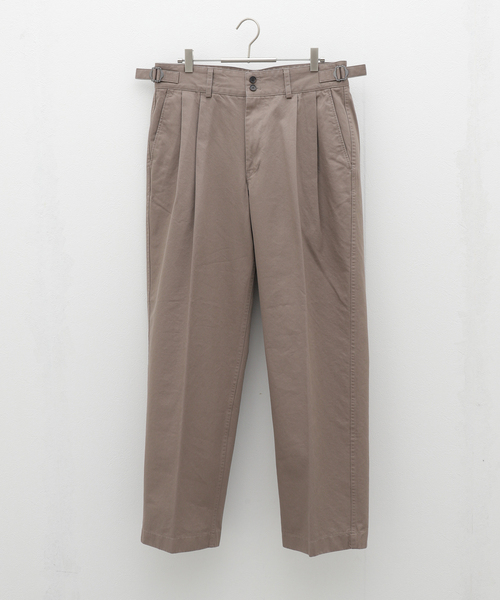 417 EDIFICE（フォーワンセブンエディフィス）の「ANOTHER OFFICE / アナザーオフィス SANTIAGO CHINO PANTS（スラックス・メンズ・ベージュ/ブラック/チャコールグレー・2/3）」の6枚目の写真