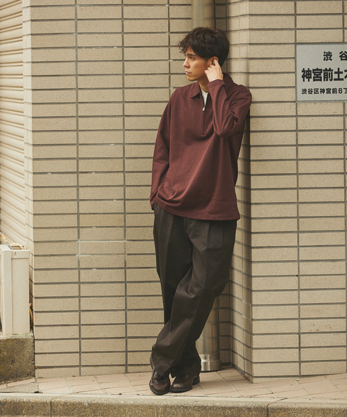 417 EDIFICE（フォーワンセブンエディフィス）の「ANOTHER OFFICE / アナザーオフィス SANTIAGO CHINO PANTS（スラックス・メンズ・ベージュ/ブラック/チャコールグレー・2/3）」の8枚目の写真