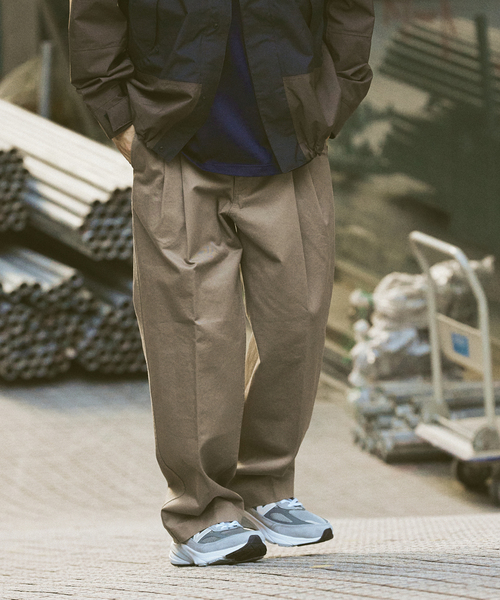 417 EDIFICE（フォーワンセブンエディフィス）の「ANOTHER OFFICE / アナザーオフィス SANTIAGO CHINO PANTS（スラックス・メンズ・ベージュ/ブラック/チャコールグレー・2/3）」の12枚目の写真