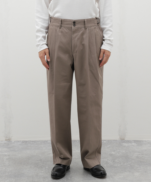 417 EDIFICE（フォーワンセブンエディフィス）の「ANOTHER OFFICE / アナザーオフィス SANTIAGO CHINO PANTS（スラックス・メンズ・ベージュ/ブラック/チャコールグレー・2/3）」の17枚目の写真