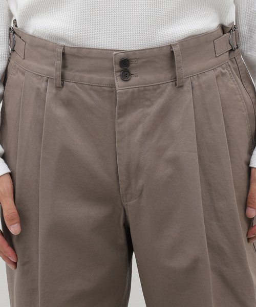 417 EDIFICE（フォーワンセブンエディフィス）の「ANOTHER OFFICE / アナザーオフィス SANTIAGO CHINO PANTS（スラックス・メンズ・ベージュ/ブラック/チャコールグレー・2/3）」の20枚目の写真
