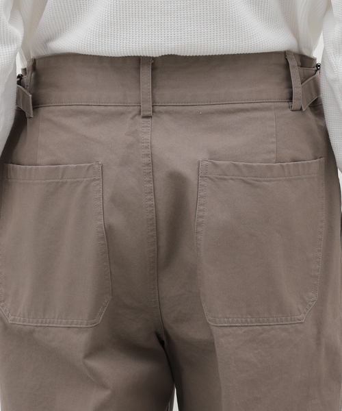 417 EDIFICE（フォーワンセブンエディフィス）の「ANOTHER OFFICE / アナザーオフィス SANTIAGO CHINO PANTS（スラックス・メンズ・ベージュ/ブラック/チャコールグレー・2/3）」の21枚目の写真