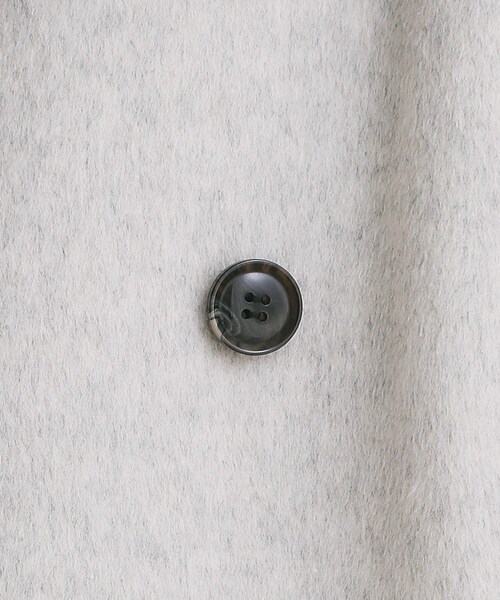 《5color/S-Lsize》ウール混 ステンカラーピーコート（ピーコート）｜index（インデックス）