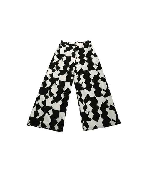 antiqua(アンティカ)の「モノトーン柄パンツ(その他パンツ・レディース・ブラック×ホワイト・LARGE/MEDIUM)」の11枚目の写真