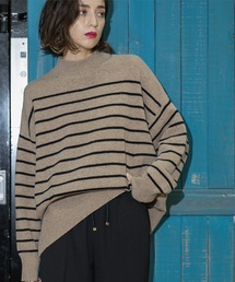 OPAQUE.CLIP | ミドルゲージハイネックニット／FILIVIVI・フィルビビ【洗える】(ニット/セーター)