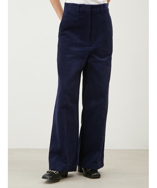 Mila Owen（ミラオーウェン）の「【WEB限定00サイズ】ハイウエストワイドストレート太コールパンツ（その他パンツ・レディース・ブラウン/ピンク/ネイビー・0/1/00）」の11枚目の写真