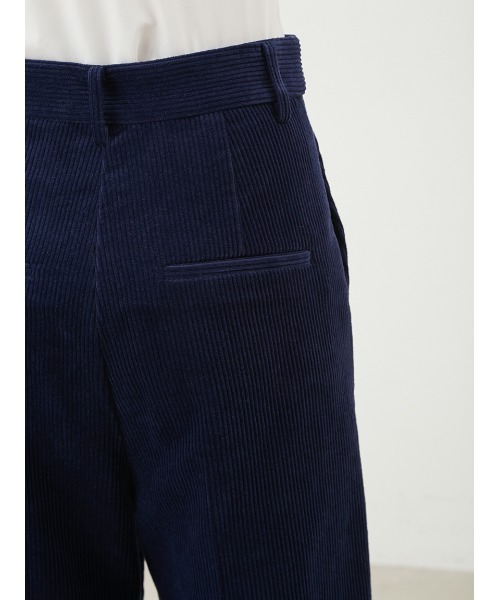 Mila Owen（ミラオーウェン）の「【WEB限定00サイズ】ハイウエストワイドストレート太コールパンツ（その他パンツ・レディース・ブラウン/ピンク/ネイビー・0/1/00）」の7枚目の写真