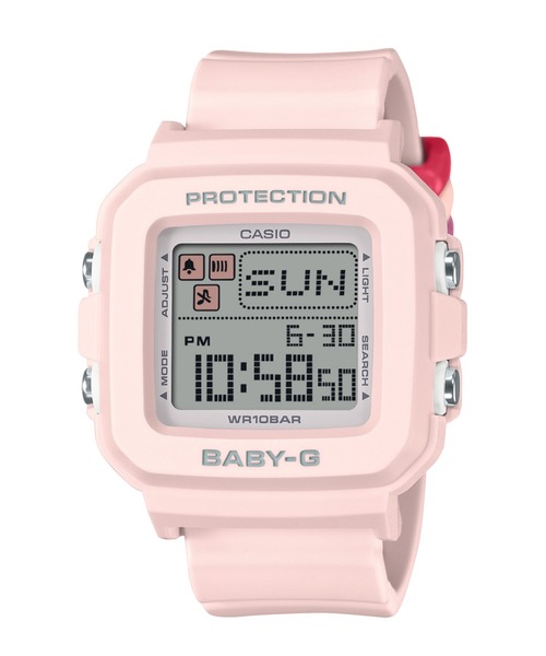 CASIO Baby-G デジタル腕時計 ピンク BABY-G/ベイビージー 腕時計 BABY-G＋PLUS BGD-10L-4JR
