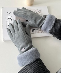 CLEA(クレア)の【スマホ対応】ファー手袋(手袋)