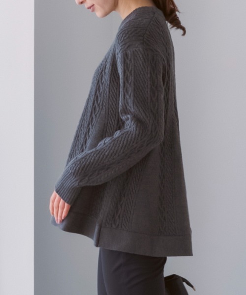 ☆値下げしました☆SONO ケーブルニットプルオーバー セールSONO⁄ソー