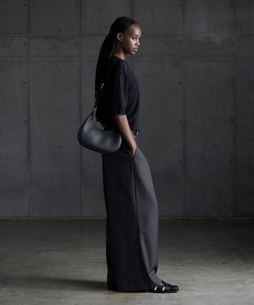 CALLNE】2WAY Half Moon Mini Bag / 2WAYハーフムーンミニバッグ