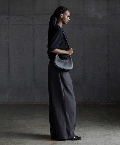 callne 2WAYハーフムーンミニバッグ CALLNE】2WAY Half Moon Mini Bag / 2WAYハーフムーンミニバッグ