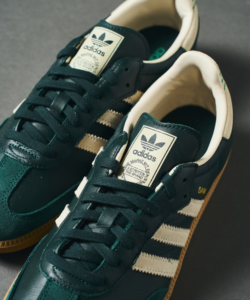 417 EDIFICE(フォーワンセブンエディフィス)の「ADIDAS / アディダス SAMBA OG NJW02(スニーカー・メンズ・ブラウン/グリーン・26.5cm/27cm/27.5cm/28cm/26cm)」の7枚目の写真
