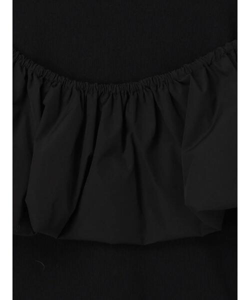 Te chichi(テチチ)の「オフショルドッキングトップス(Tシャツ/カットソー・レディース・ブラック/グレー・F)」の20枚目の写真