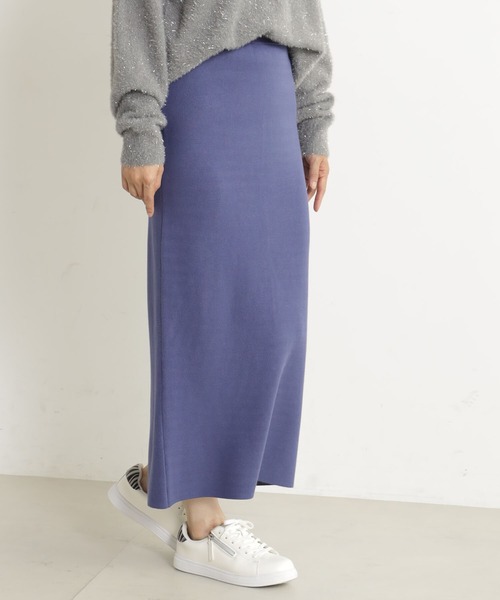 FOUND GOOD(ファウンドグッド)の「COZYニットタイトスカート(スカート・レディース・ブラック/ブラウン系3/ブルー系5/イエロー系5・L/M/S)」の14枚目の写真