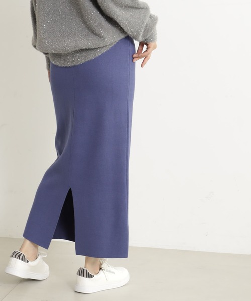 FOUND GOOD(ファウンドグッド)の「COZYニットタイトスカート(スカート・レディース・ブラック/ブラウン系3/ブルー系5/イエロー系5・L/M/S)」の15枚目の写真