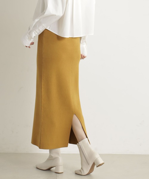 FOUND GOOD(ファウンドグッド)の「COZYニットタイトスカート(スカート・レディース・ブラック/ブラウン系3/ブルー系5/イエロー系5・L/M/S)」の18枚目の写真