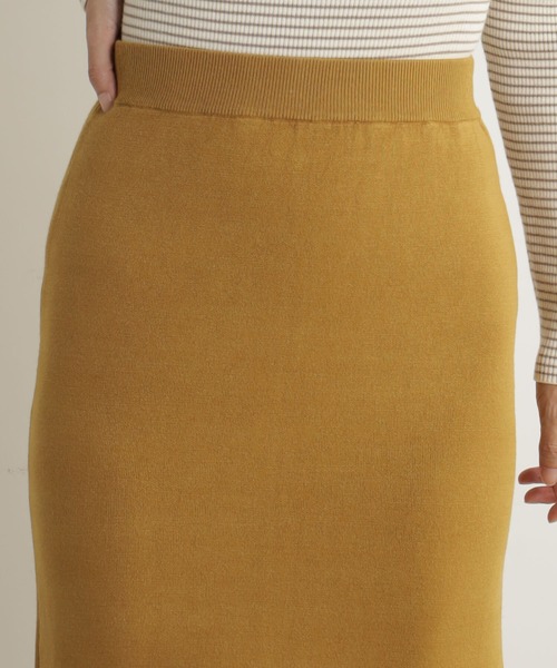 FOUND GOOD(ファウンドグッド)の「COZYニットタイトスカート(スカート・レディース・ブラック/ブラウン系3/ブルー系5/イエロー系5・L/M/S)」の20枚目の写真