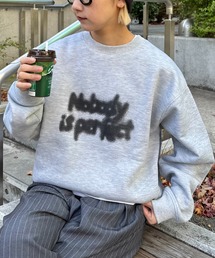 CIAOPANIC TYPY | 【UNISEX】スプレーロゴ裏起毛スウェット(スウェット)