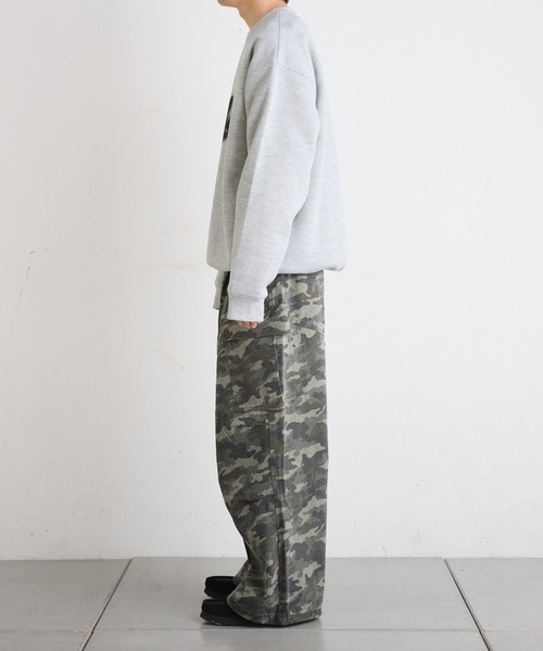 CIAOPANIC TYPY(チャオパニックティピー)の「【UNISEX】スプレーロゴ裏起毛スウェット(スウェット・メンズ・チャコールグレー/グレー/ブラウン・LARGE/MEDIUM)」の10枚目の写真