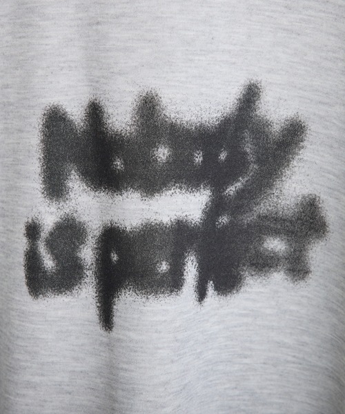 CIAOPANIC TYPY(チャオパニックティピー)の「【UNISEX】スプレーロゴ裏起毛スウェット(スウェット・メンズ・チャコールグレー/グレー/ブラウン・LARGE/MEDIUM)」の15枚目の写真