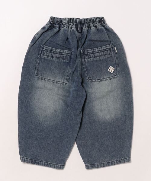 aimoha（アイモハ）の「【aimoha-KIDS-】ゆったりデニムパンツ（デニムパンツ・キッズ・ブラック/ブルー・100/110/120/80/90）」の3枚目の写真
