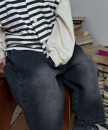 aimoha | 【aimoha-KIDS-】ゆったりデニムパンツ(デニムパンツ)